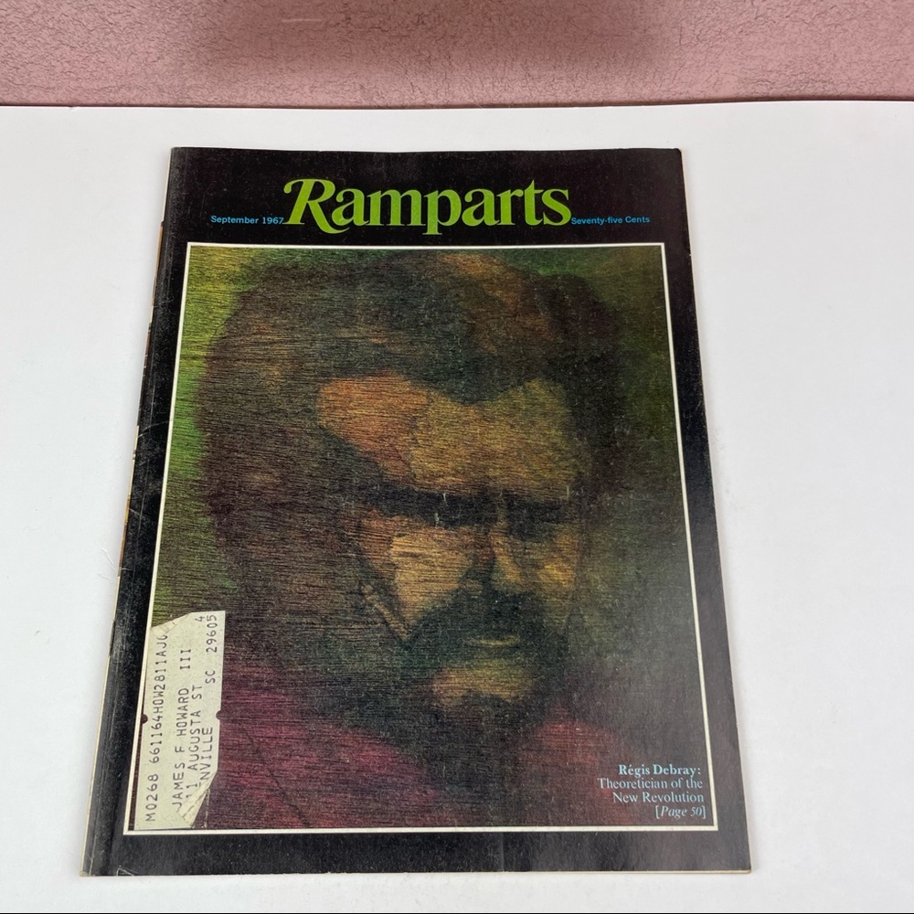 Vintage Ramparts Magazine September 1967 Regis Debray History